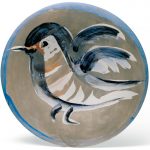 Oiseau Picasso Plate