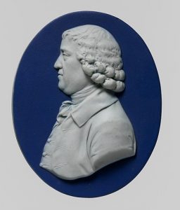 Medallion of Josiah Wedgwood.
