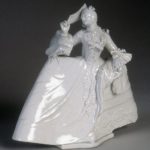 Nymphenburg porcelain figure seventeenth century