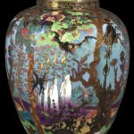 Ghostly Wood Wedgwood Fairyland Lustre Jar