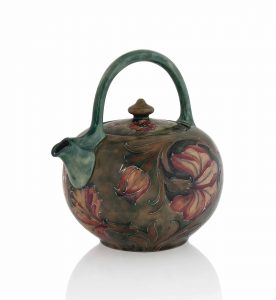 William Moorcroft Spanish Pattern Earthenware Teapot