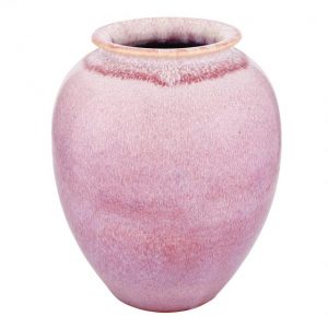 Chinese Flambé Glazed Porcelain Vase Qing Dynasty