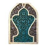 A rare and monumental Islamic Timurid tile panel