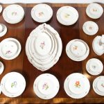 Nymphenburg Polychrome Decorated Porcelain Dinner Service 20th Century
