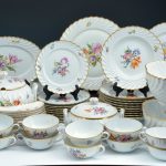 72 pc Nymphenburg Porcelain Dinner Service