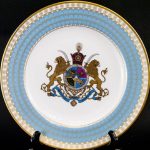 Spode Commemorative Plate of Imperial Persia
