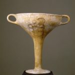 Tall-stemmed Mycenaean cup