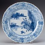 Dish Chinese export about 1700