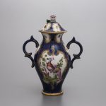 Vase, Worcester type, hard-paste porcelain, Samson, Paris, France, c 1860